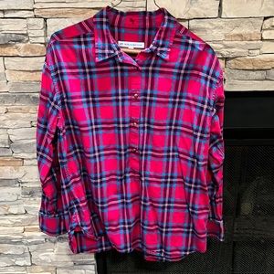 Southern Tide Half Button Shirt size L